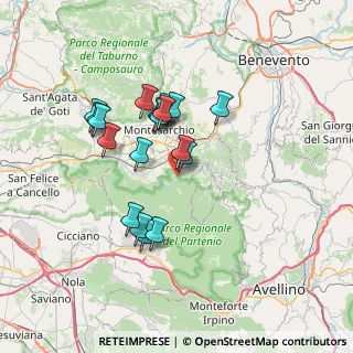 Mappa Via Murillo, 83018 San Martino Valle Caudina AV, Italia (6.45722)