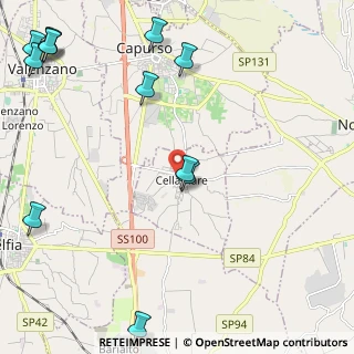 Mappa Via Francesco Caracciolo, 70010 Cellamare BA, Italia (3.3825)