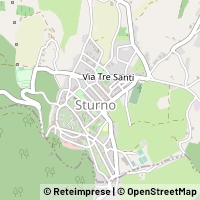Mapa Sturno