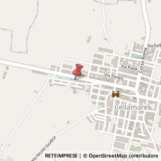 Mappa Via Umberto Giordano, 12, 70010 Cellamare, Bari (Puglia)