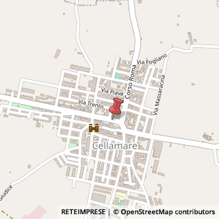 Mappa Piazza Aldo Moro, 8, 70010 Cellamare, Bari (Puglia)