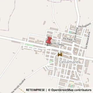 Mappa Corso Vittime di Via Fani, 80, 70010 Cellamare, Bari (Puglia)