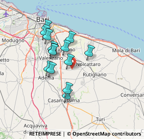 Mappa Strada Provinciale, 70016 Noicattaro BA, Italia (6.17714)