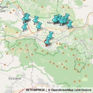 Mappa Via Cioffi, 83012 Cervinara AV, Italia (4.715)