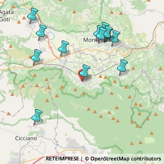 Mappa Via Cioffi, 83012 Cervinara AV, Italia (5.13)