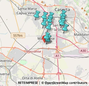 Mappa Via Bolzano, 81025 Marcianise CE, Italia (3.2)