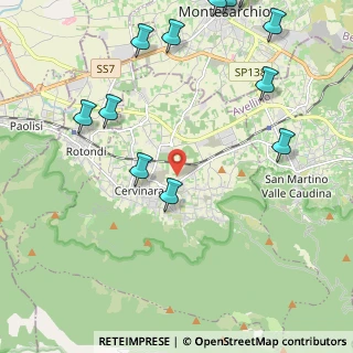 Mappa 83012 Cervinara AV, Italia (3.06167)