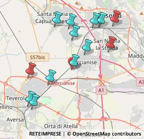 Mappa Via Peschiera, 81025 Marcianise CE, Italia (4.61308)