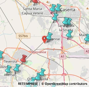 Mappa Via Peschiera, 81025 Marcianise CE, Italia (6.8015)