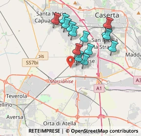 Mappa Via Peschiera, 81025 Marcianise CE, Italia (3.59571)