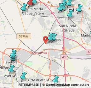 Mappa Via Peschiera, 81025 Marcianise CE, Italia (6.7765)