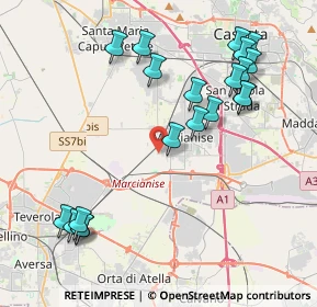 Mappa Via Peschiera, 81025 Marcianise CE, Italia (4.91)