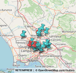 Mappa Via Franco Vittadini, 81025 Marcianise CE, Italia (11.296)