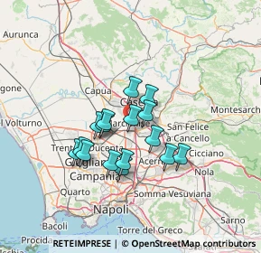 Mappa 81025 Marcianise CE, Italia (10.99125)