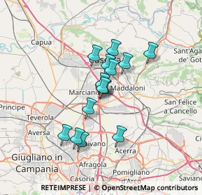 Mappa SP 336 ex S.S. Sannitica 87 km 20+700, 81025 Marcianise CE, Italia (5.51714)