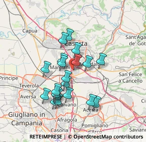 Mappa SP 336 ex S.S. Sannitica 87 km 20+700, 81025 Marcianise CE, Italia (6.392)