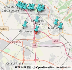 Mappa SP 336 ex S.S. Sannitica 87 km 20+700, 81025 Marcianise CE, Italia (5.02933)