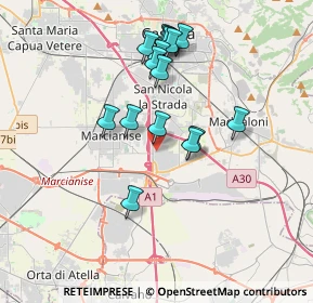 Mappa SP 336 ex S.S. Sannitica 87 km 20+700, 81025 Marcianise CE, Italia (3.5575)