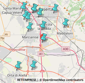 Mappa SP 336 ex S.S. Sannitica 87 km 20+700, 81025 Marcianise CE, Italia (4.92077)