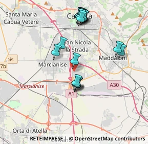 Mappa SP 336 ex S.S. Sannitica 87 km 20+700, 81025 Marcianise CE, Italia (4.1635)