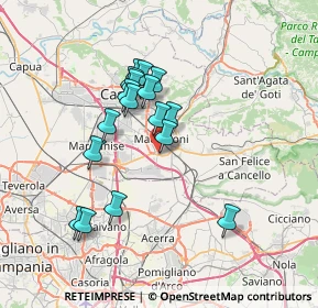 Mappa Via Giambattista Vico, 81024 Maddaloni CE, Italia (6.51588)
