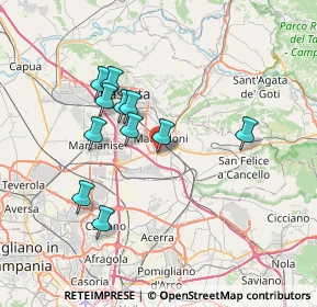 Mappa Via Giambattista Vico, 81024 Maddaloni CE, Italia (6.79273)