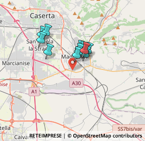 Mappa Via Giambattista Vico, 81024 Maddaloni CE, Italia (2.63727)