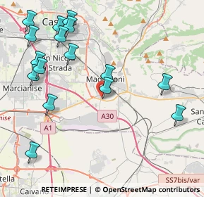 Mappa Via Giambattista Vico, 81024 Maddaloni CE, Italia (5.3375)