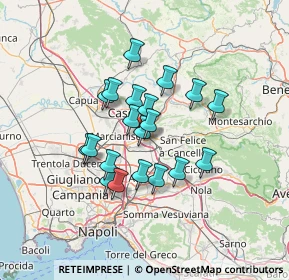 Mappa Via Giambattista Vico, 81024 Maddaloni CE, Italia (11.196)