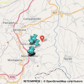 Mappa Via Bosco Faiano, 83030 Torre le Nocelle AV, Italia (1.726)
