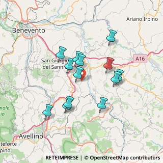 Mappa Via Bosco Faiano, 83030 Torre le Nocelle AV, Italia (6.56615)