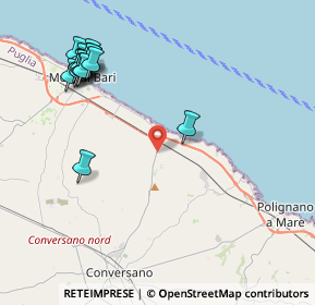 Mappa Strada Provinciale, 70042 Mola di Bari BA, Italia (5.28267)