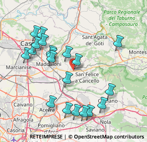 Mappa Via Ceppone, 81028 Santa Maria A Vico CE, Italia (8.762)