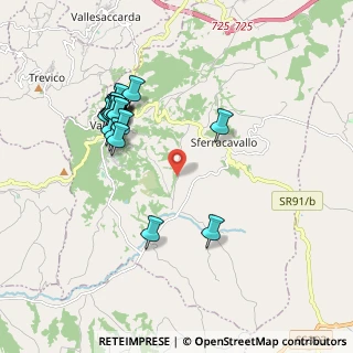 Mappa Unnamed Road, 83059 Vallata AV, Italia (2.072)