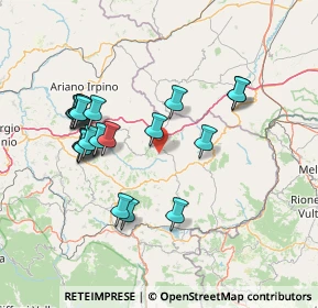 Mappa Unnamed Road, 83059 Vallata AV, Italia (15.398)