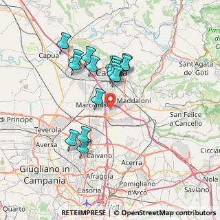 Mappa Via Trivio Quaranta, 81020 San Marco Evangelista CE, Italia (6.92625)