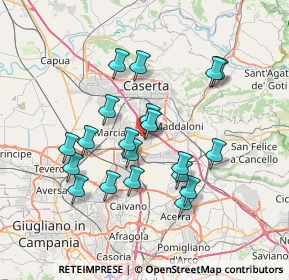 Mappa Via Trivio Quaranta, 81020 San Marco Evangelista CE, Italia (7.06)