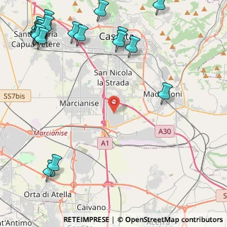 Mappa Via Trivio Quaranta, 81020 San Marco Evangelista CE, Italia (7.3895)