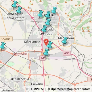Mappa Via Trivio Quaranta, 81020 San Marco Evangelista CE, Italia (5.17909)