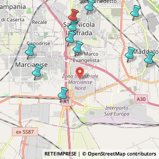 Mappa Via Trivio Quaranta, 81020 San Marco Evangelista CE, Italia (3.771)