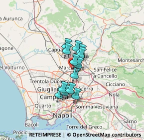 Mappa Via Fano, 81025 Marcianise CE, Italia (8.71077)