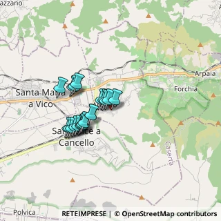 Mappa Via Tenente Porrino, 81021 Arienzo CE, Italia (1.414)