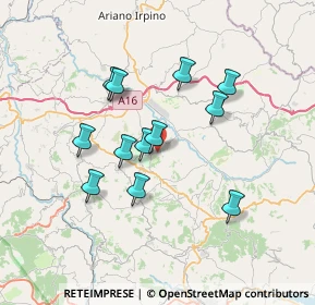 Mappa Contrada Pantanelle, 83055 Sturno AV, Italia (6.52333)