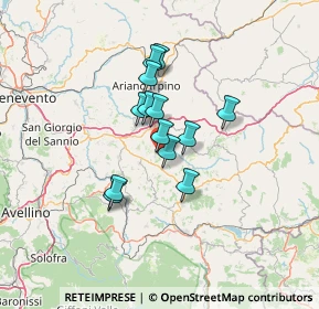 Mappa Contrada Pantanelle, 83055 Sturno AV, Italia (10.01846)