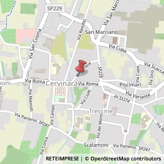 Mappa Via Ombre, 23, 83012 Cervinara, Avellino (Campania)