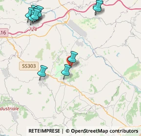 Mappa Via Michelangelo, 83055 Sturno AV, Italia (5.73833)