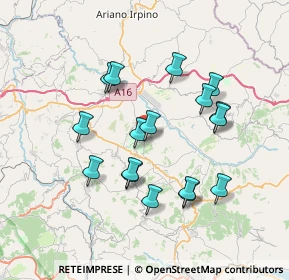 Mappa Via Michelangelo, 83055 Sturno AV, Italia (7.10235)