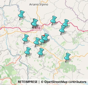 Mappa Via Michelangelo, 83055 Sturno AV, Italia (6.80923)