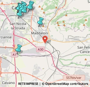 Mappa Via Cancello, 81027 Maddaloni CE, Italia (6.6775)