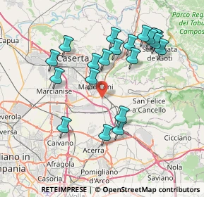 Mappa Via Cancello, 81027 Maddaloni CE, Italia (8.1415)